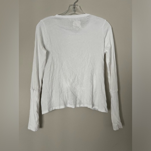 CHADOR WHITE LONG SLEEVE T-SHIRT - Size: Small. - Picture 2 of 6
